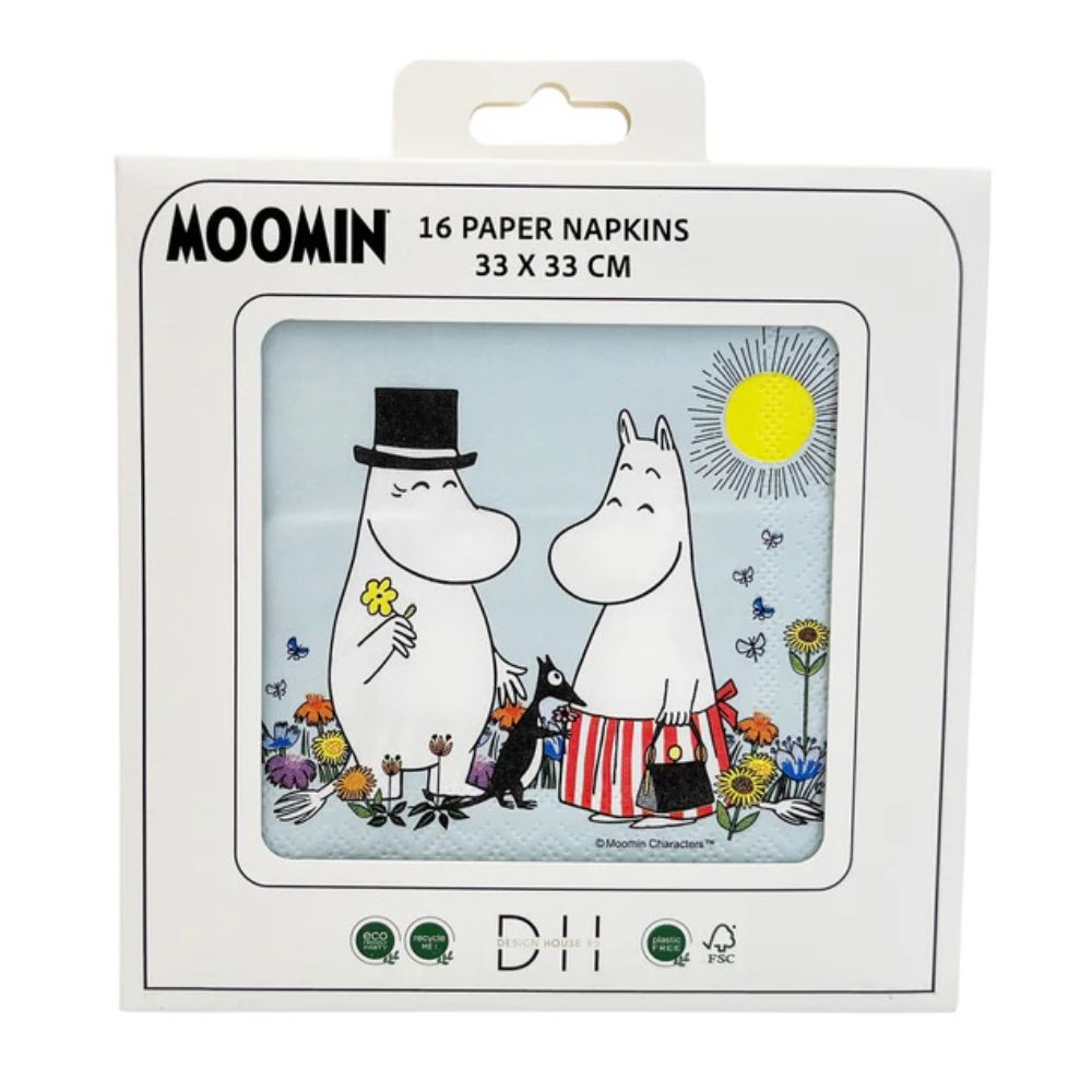 Serwetki 33cm Mama i Tata Muminka - Designhouse95