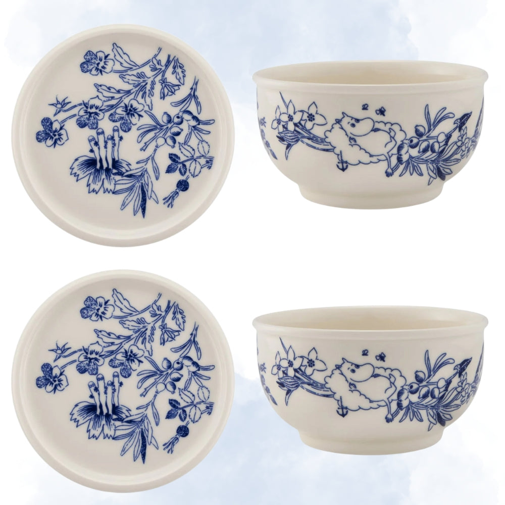 Zestaw porcelanowy 4-elementowy Haru Moomin Arabia