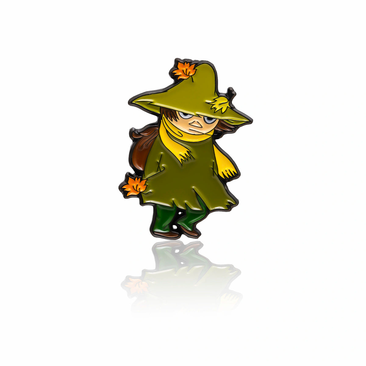Przypinka Pin Włóczykij i wiatr (metal) Muminki