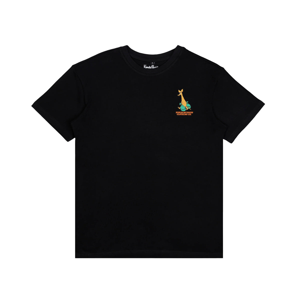 T-shirt Ryjek W25 czarny NordicBuddies