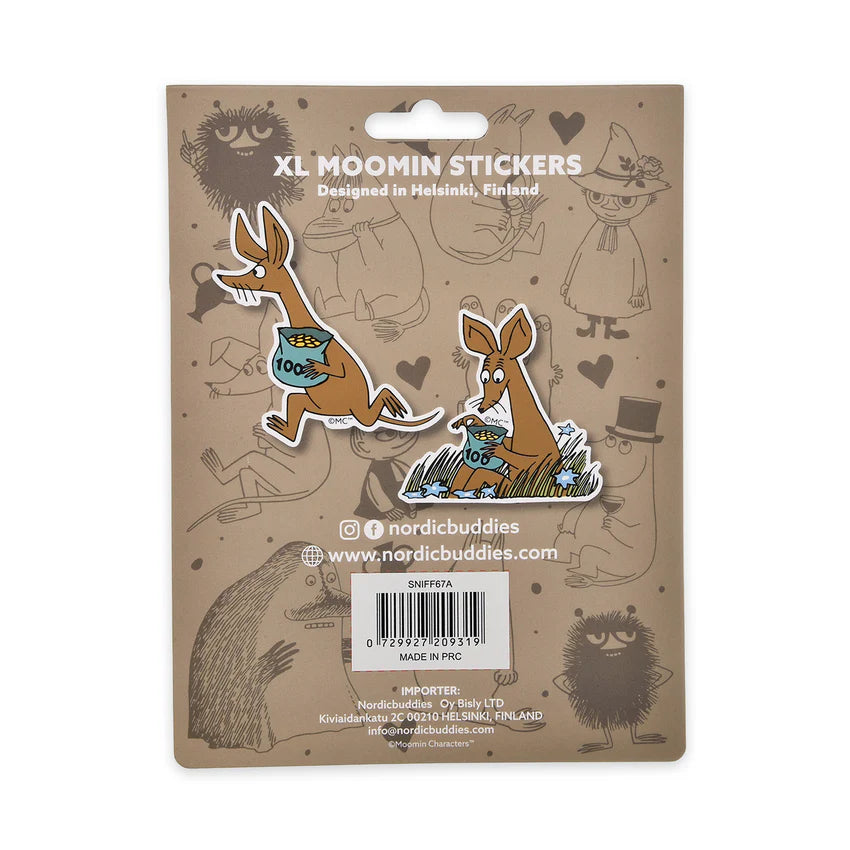 Zestaw 2 naklejek Ryjek XL Nordicbuddies