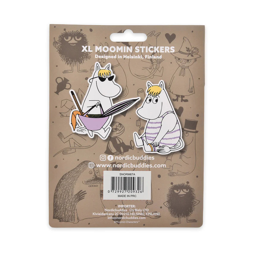 Zestaw 2 naklejek Migotka XL Nordicbuddies