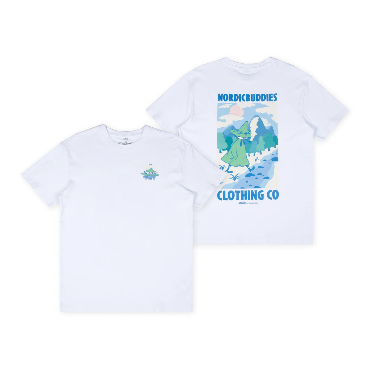 T-shirt Włóczykij w górach - Nordicbuddies