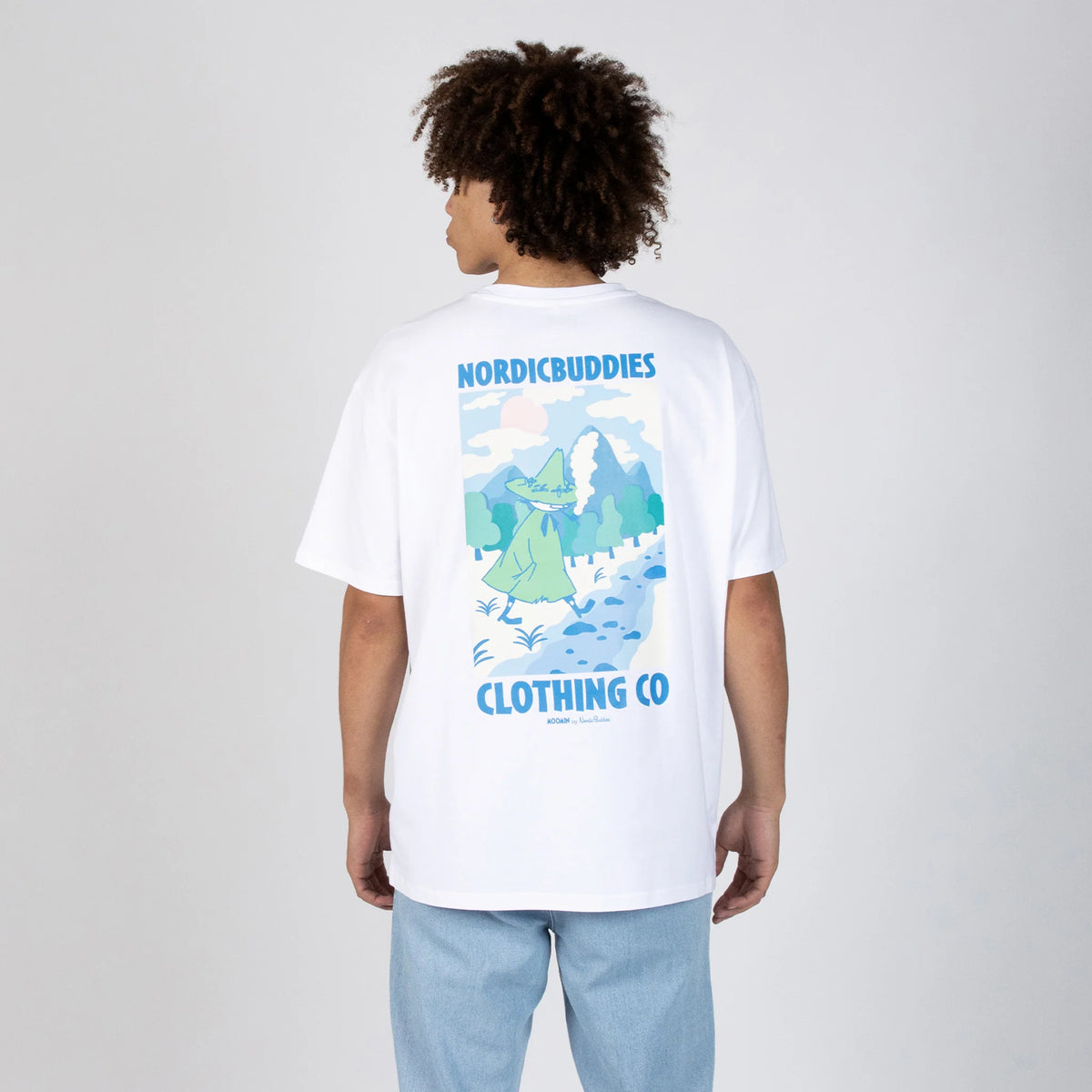 T-shirt Włóczykij w górach - Nordicbuddies