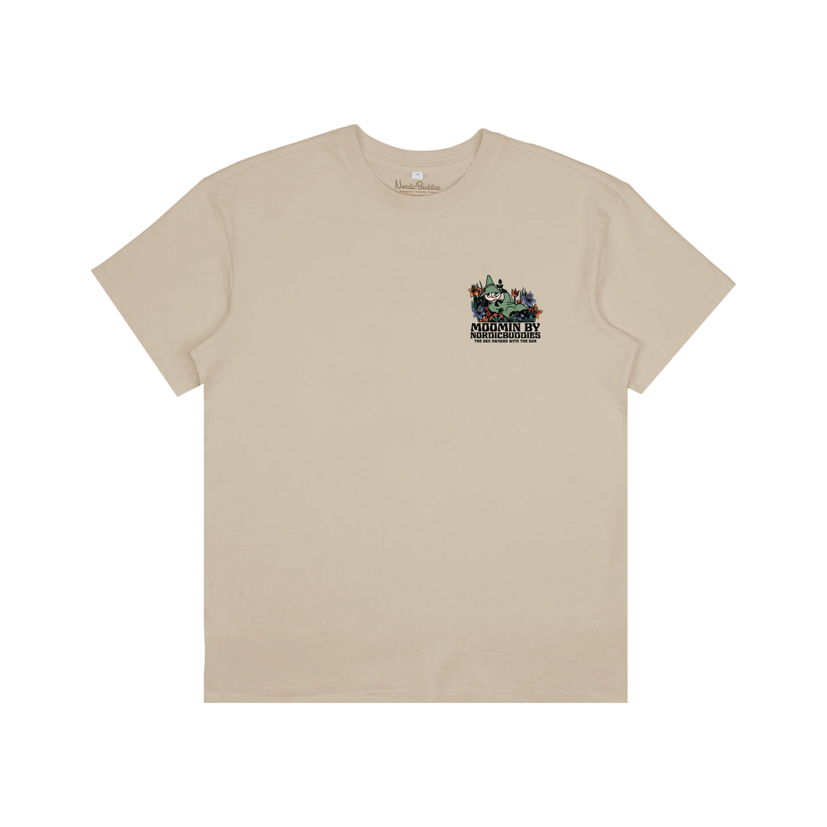 T-shirt Włóczykij (beżowy) NordicBuddies