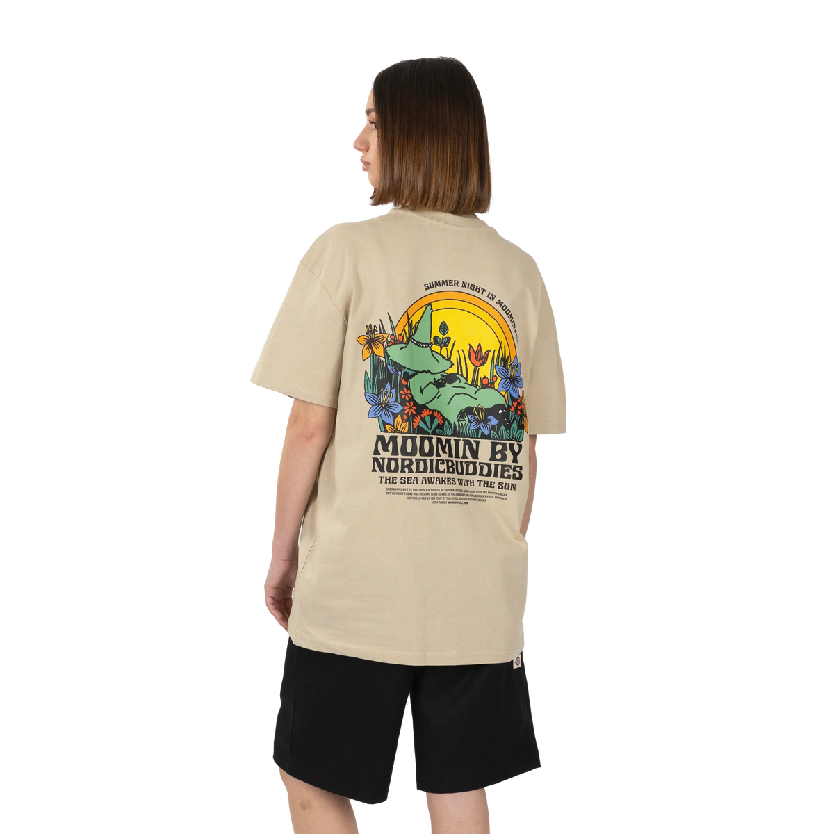 T-shirt Włóczykij (beżowy) NordicBuddies