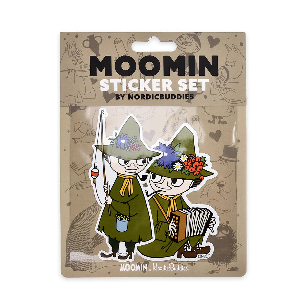 Zestaw 2 naklejek Włóczykij z harmonią XL Nordicbuddies