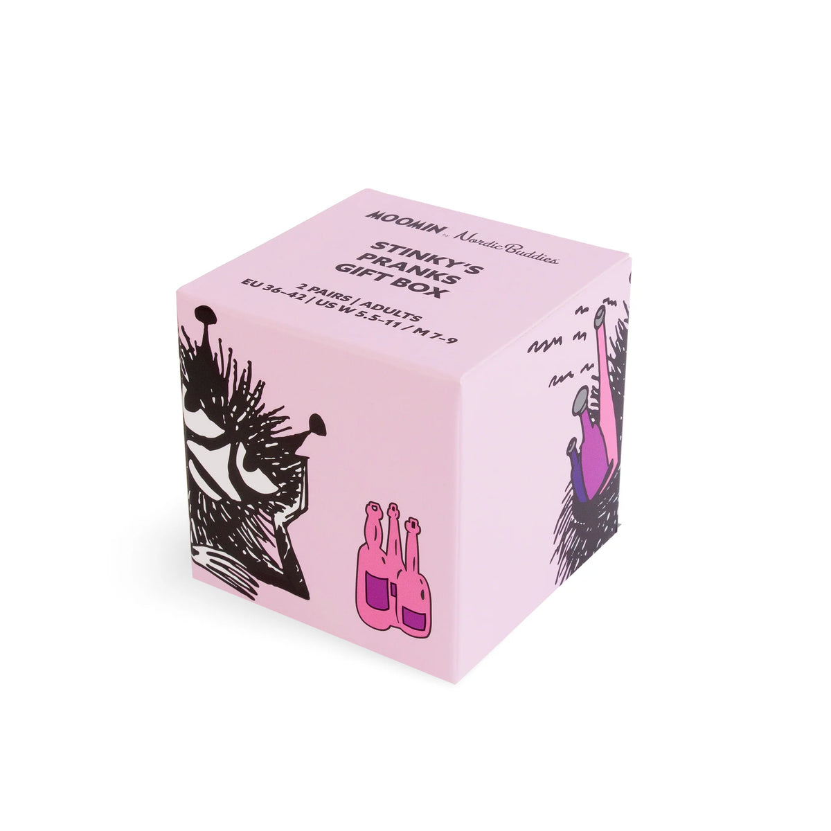 Skarpety w pudełku prezentowym 2-szt. Bobek 36-42 NordicBuddies