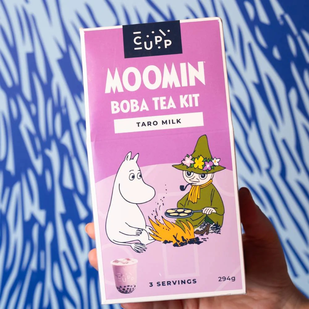 Zestaw Muminki Boba Tea Taro Milk