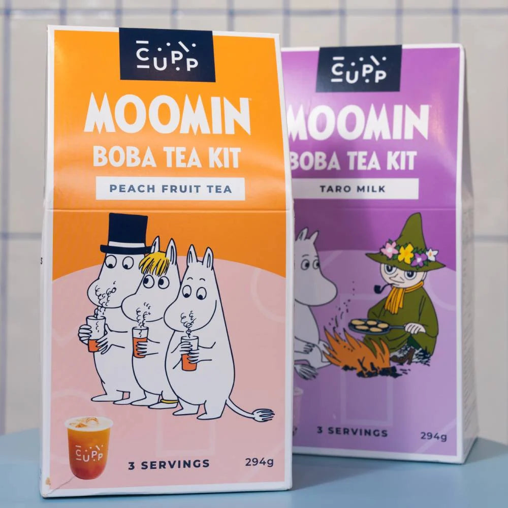 Zestaw Muminki Boba Tea Taro Milk