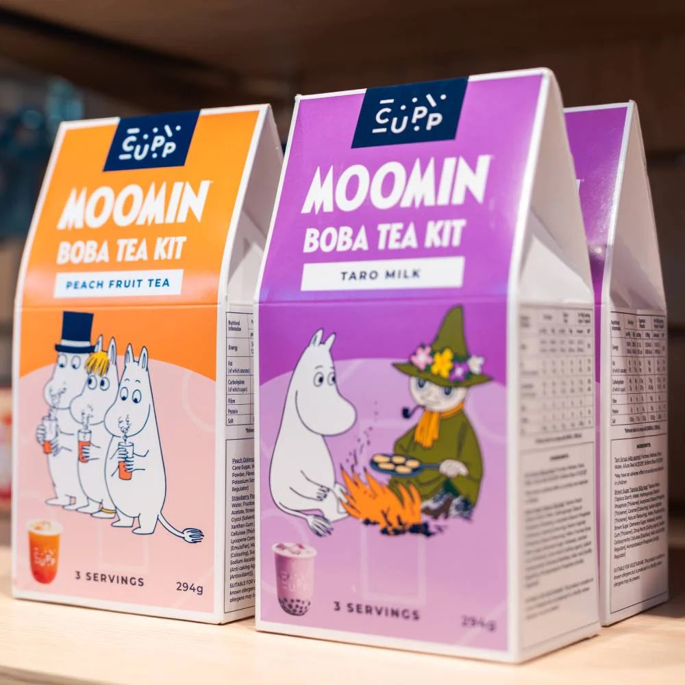 Zestaw Muminki Boba Tea Taro Milk