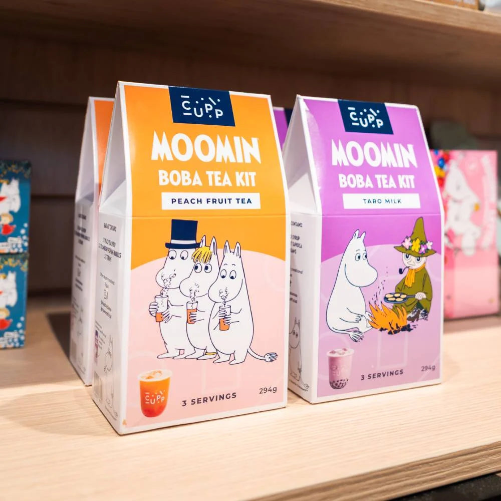 Zestaw Muminki Boba Tea Taro Milk