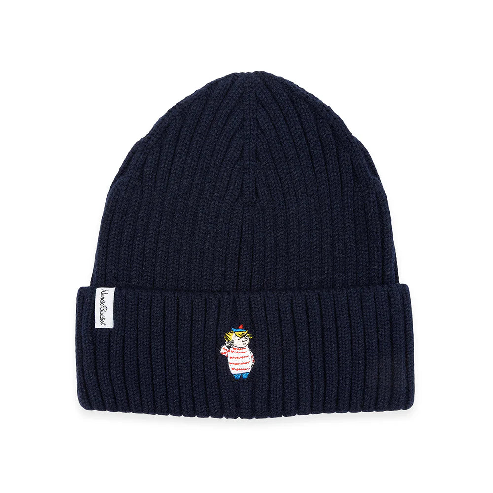 Czapka z naszywką Too-Ticky (czarny) NordicBuddies