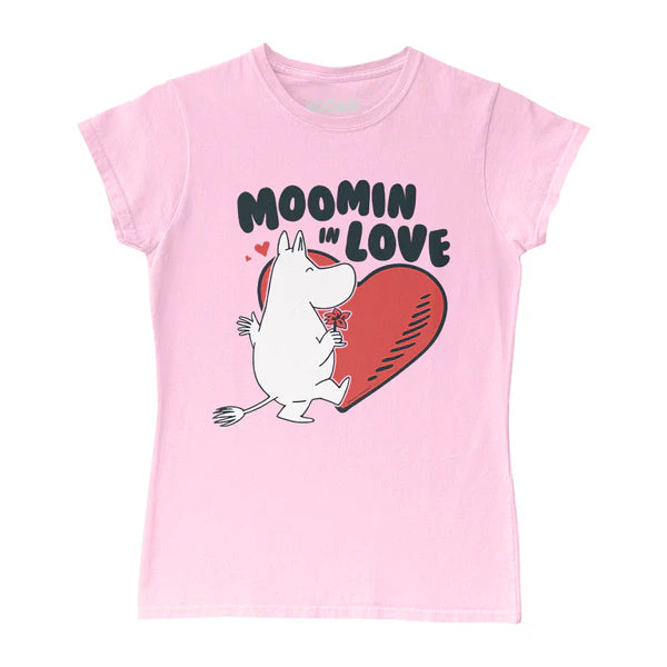 T-shirt zakochany Muminek - The Official Moomin Shop