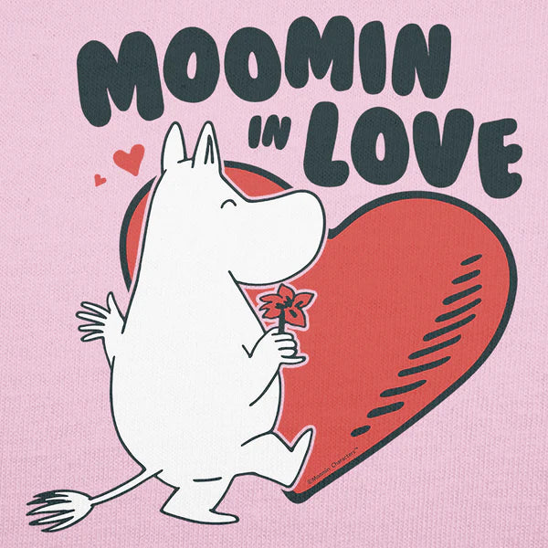 T-shirt zakochany Muminek - The Official Moomin Shop