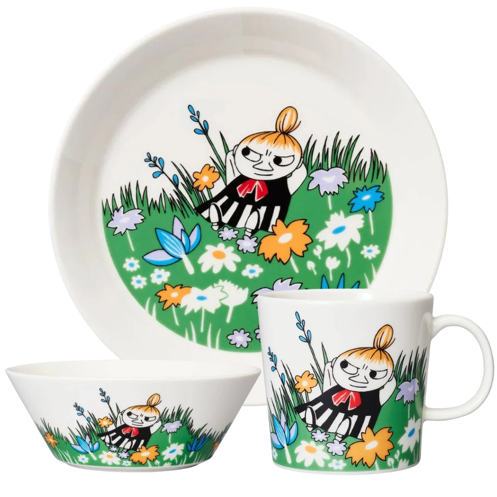 Zestaw porcelanowy 3-elementowy Mała Mi - Moomin Arabia