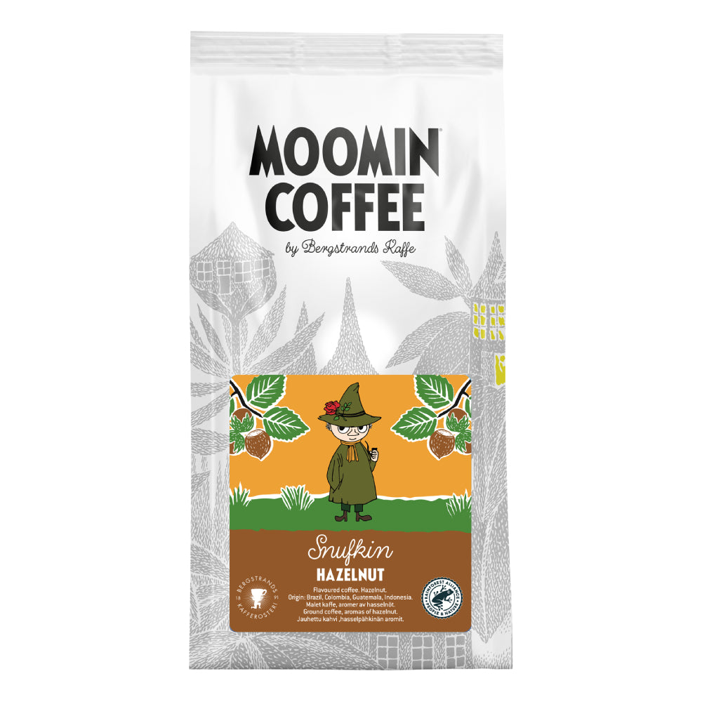 Kawa mielona Moomin Coffee Włóczykij (orzech laskowy) 250g Bergstrands