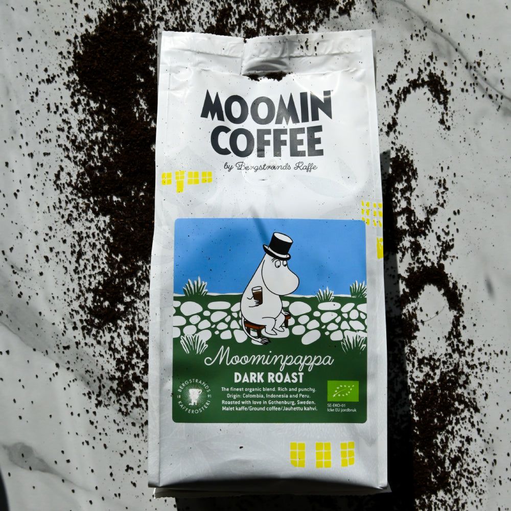 Kawa mielona Moomin Coffee Tata Muminka (ciemno-palona) 250g Bergstrands