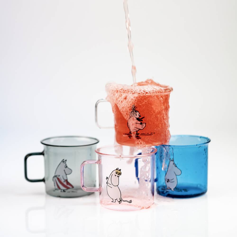 Szklanka 350ml Mama Muminka (szary) Muurla