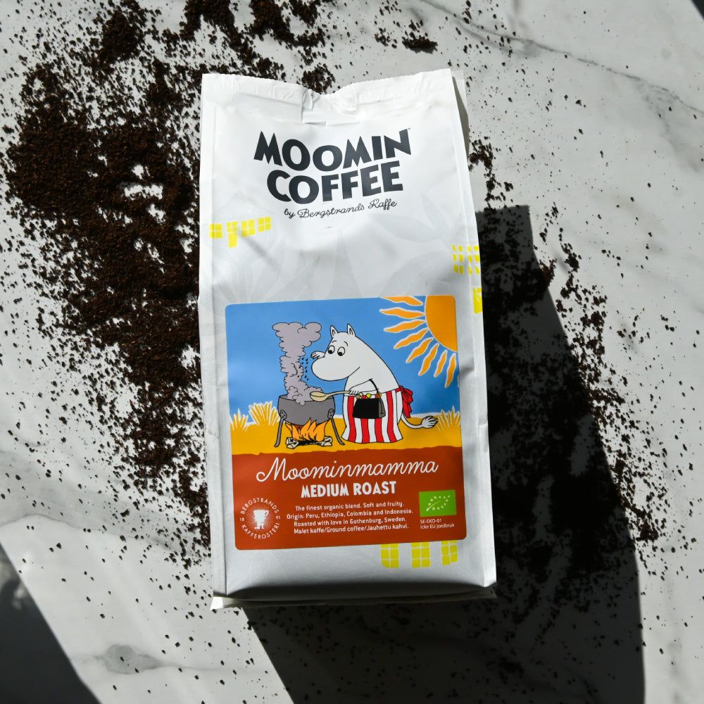 Kawa mielona Moomin Coffee Mama Muminka (średnio-palona) 250g Bergstrands