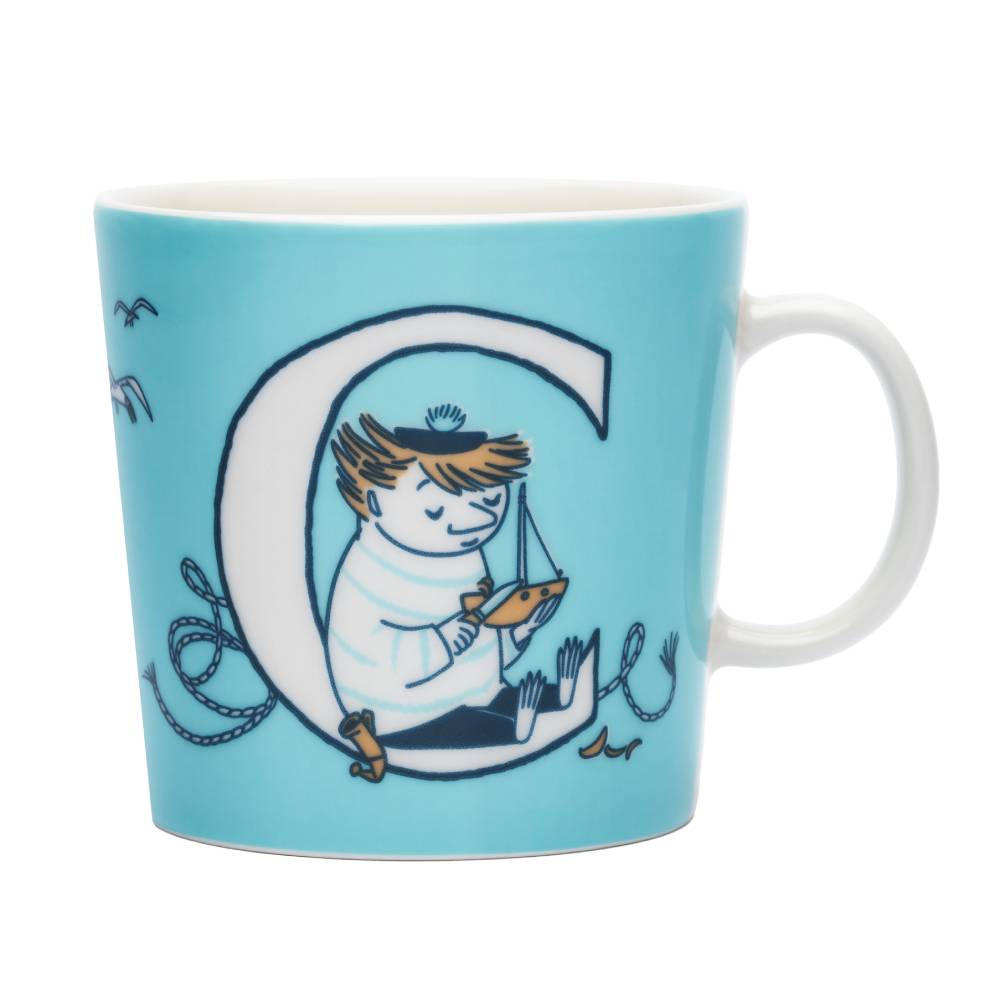 Kubek porcelanowy 400ml Muminki ABC &quot;C&quot; Moomin Arabia