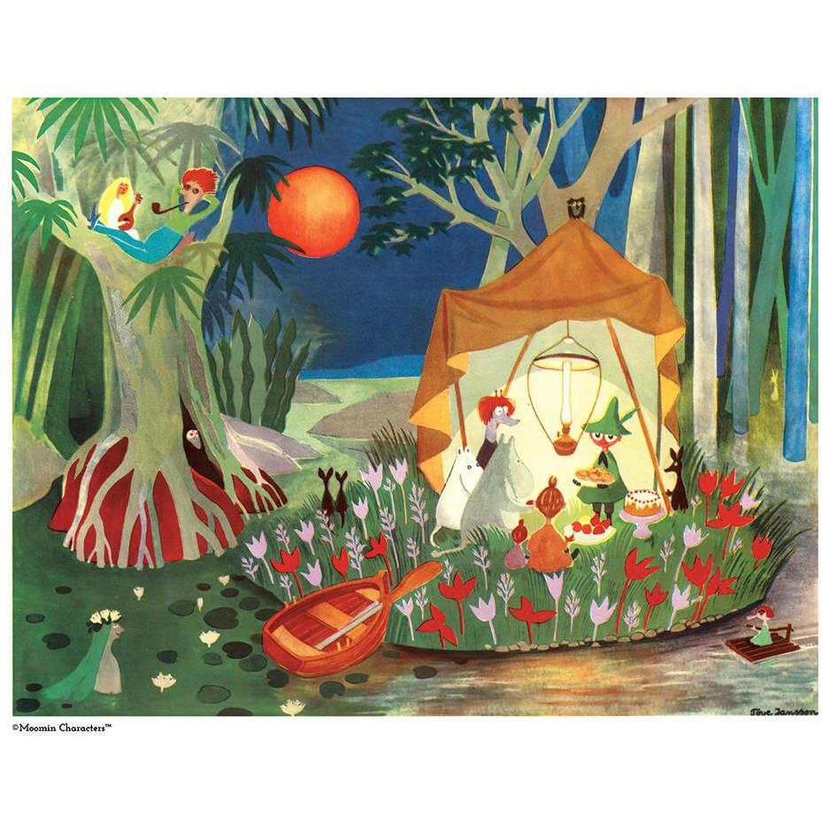 Plakat Muminki - The Secret Island 50 x 40 cm