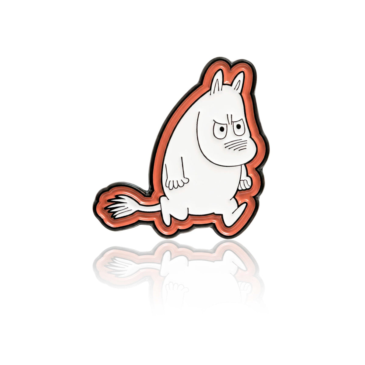 Przypinka Pin sfrustrowany Muminek (metal) Muminki