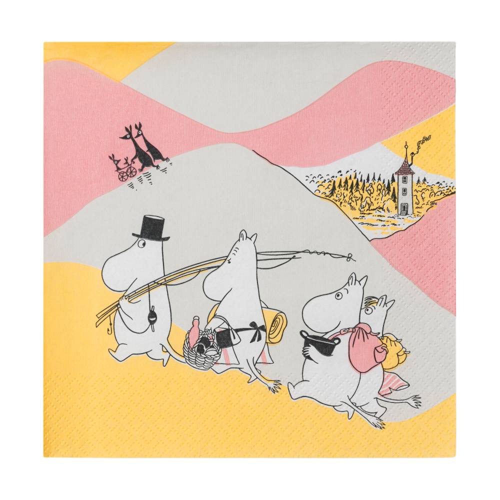 Serwetki 33cm Family Time - Moomin Arabia