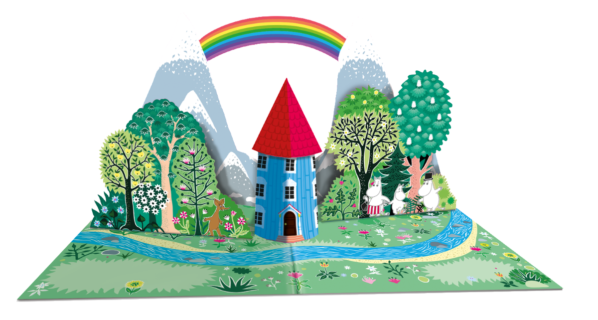 Muminki szukają domu. Pop-up HarperKids