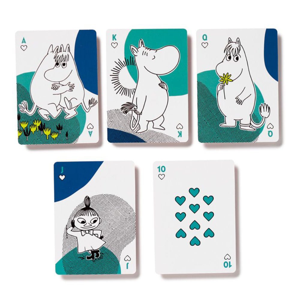 Standardowa talia kart do gry Moomin Puckator