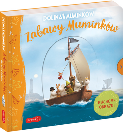 Dolina Muminków. Zabawy Muminków. Ruchome obrazki HarperKids