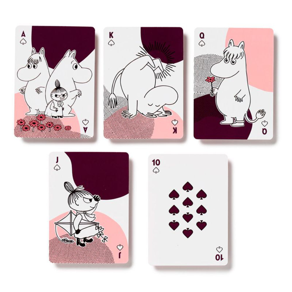 Standardowa talia kart do gry Moomin Puckator