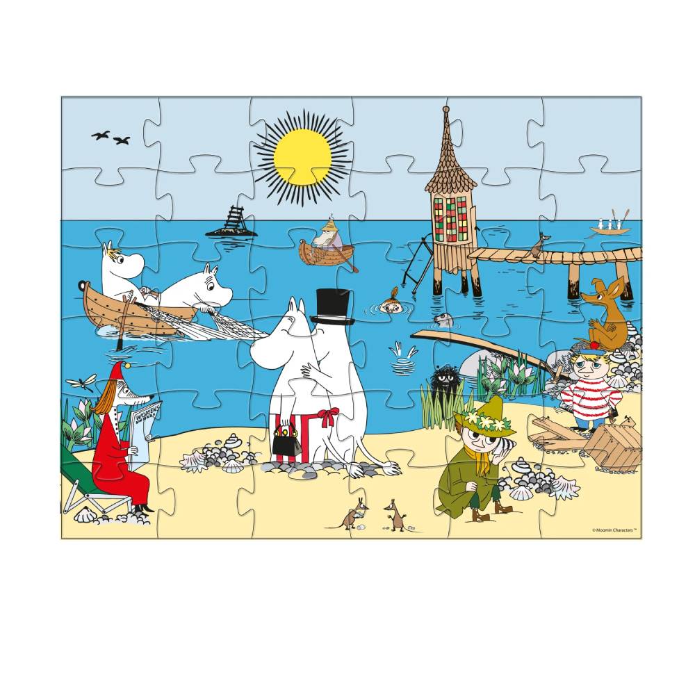 Puzzle Muminek i Morze 36 el. Barbo Toys