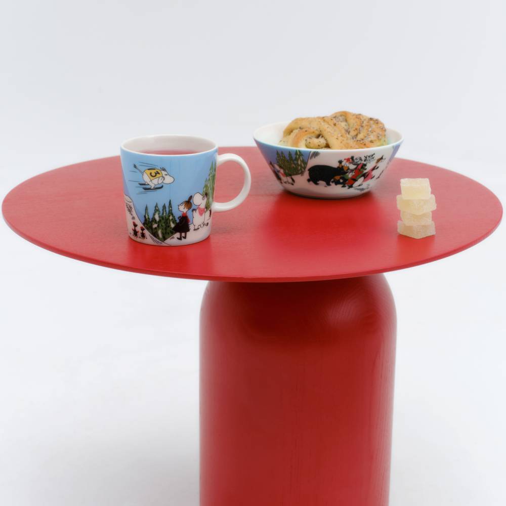 Miska porcelanowa 15cm Ski Jumping Zima 2024 - Moomin Arabia