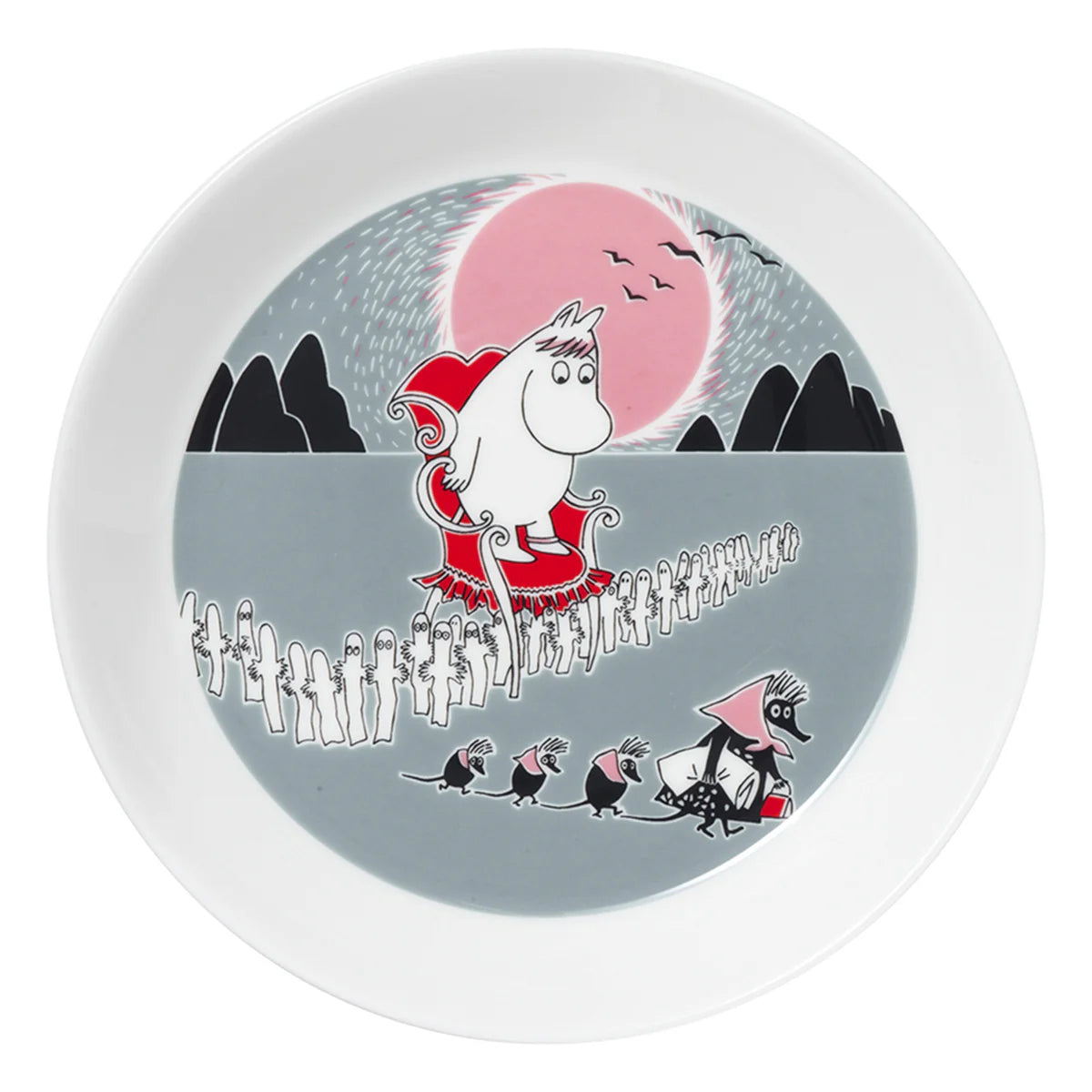 Zestaw porcelanowy 3-elementowy Adventure Move - Moomin Arabia