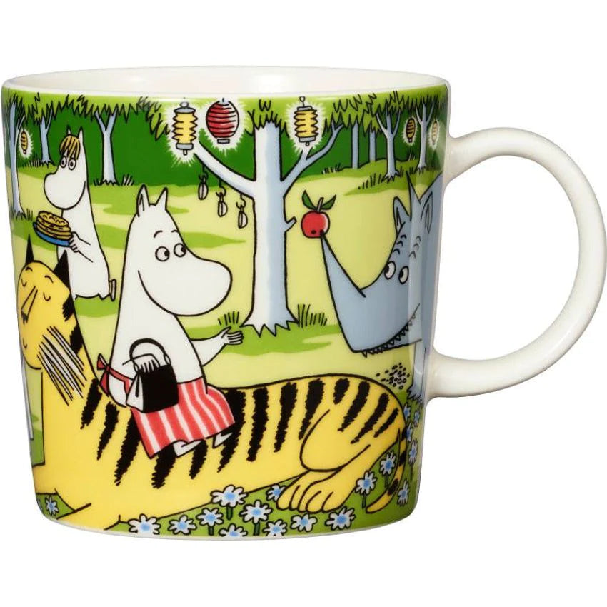 Kubek porcelanowy 300ml Lato 2023 - Garden Party Moomin Arabia