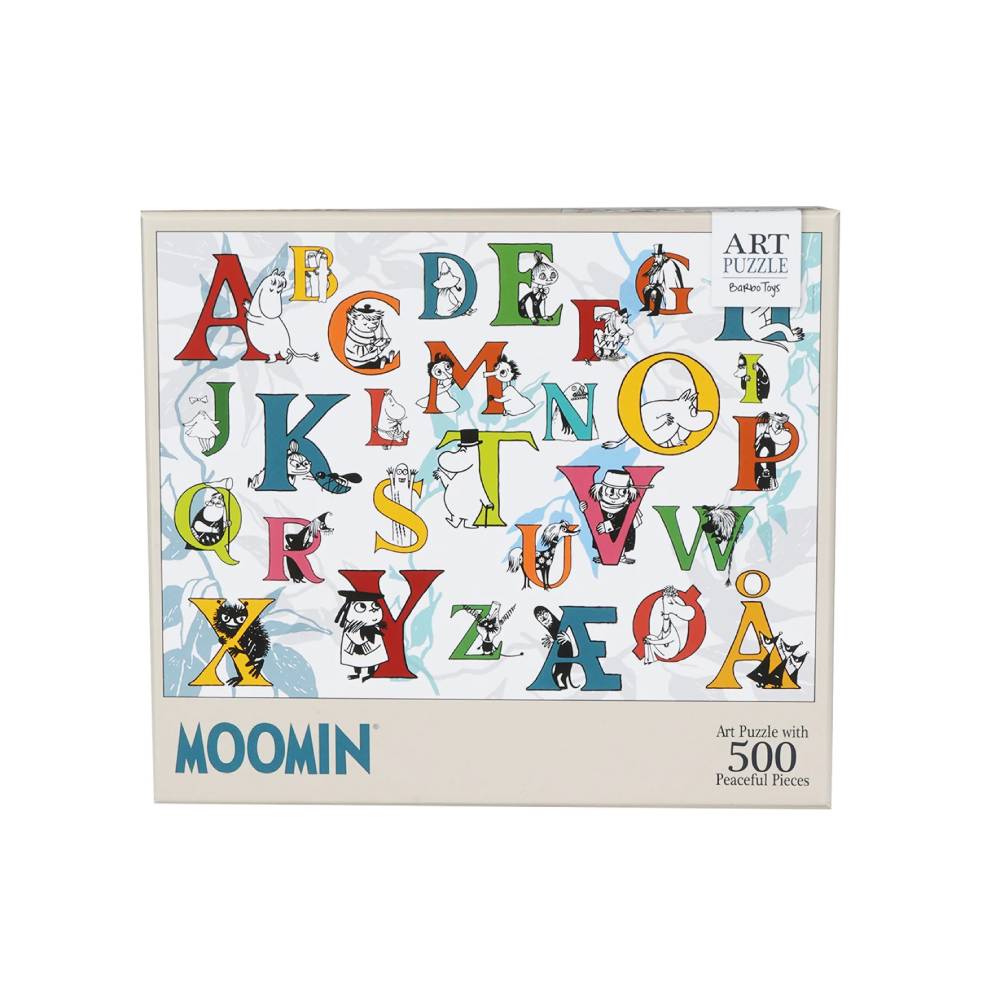 Puzzle Muminki ABC 500 el. Barbo Toys