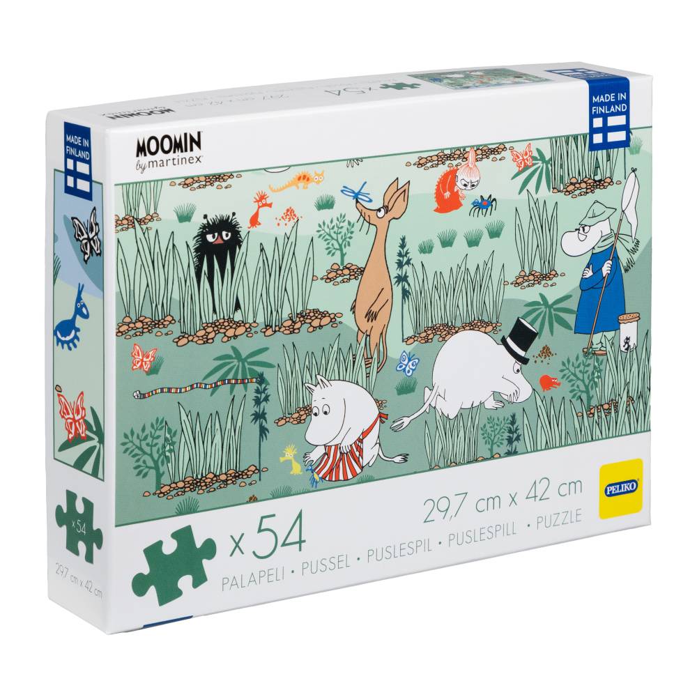 Puzzle Muminki Polowanie 54 el. Martinex