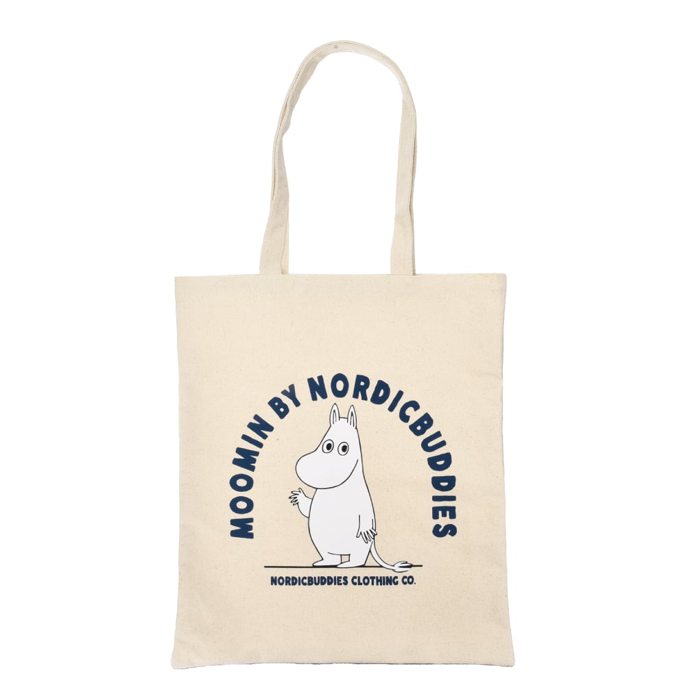 Torba bawełniana Muminek (beżowa) NordicBuddies