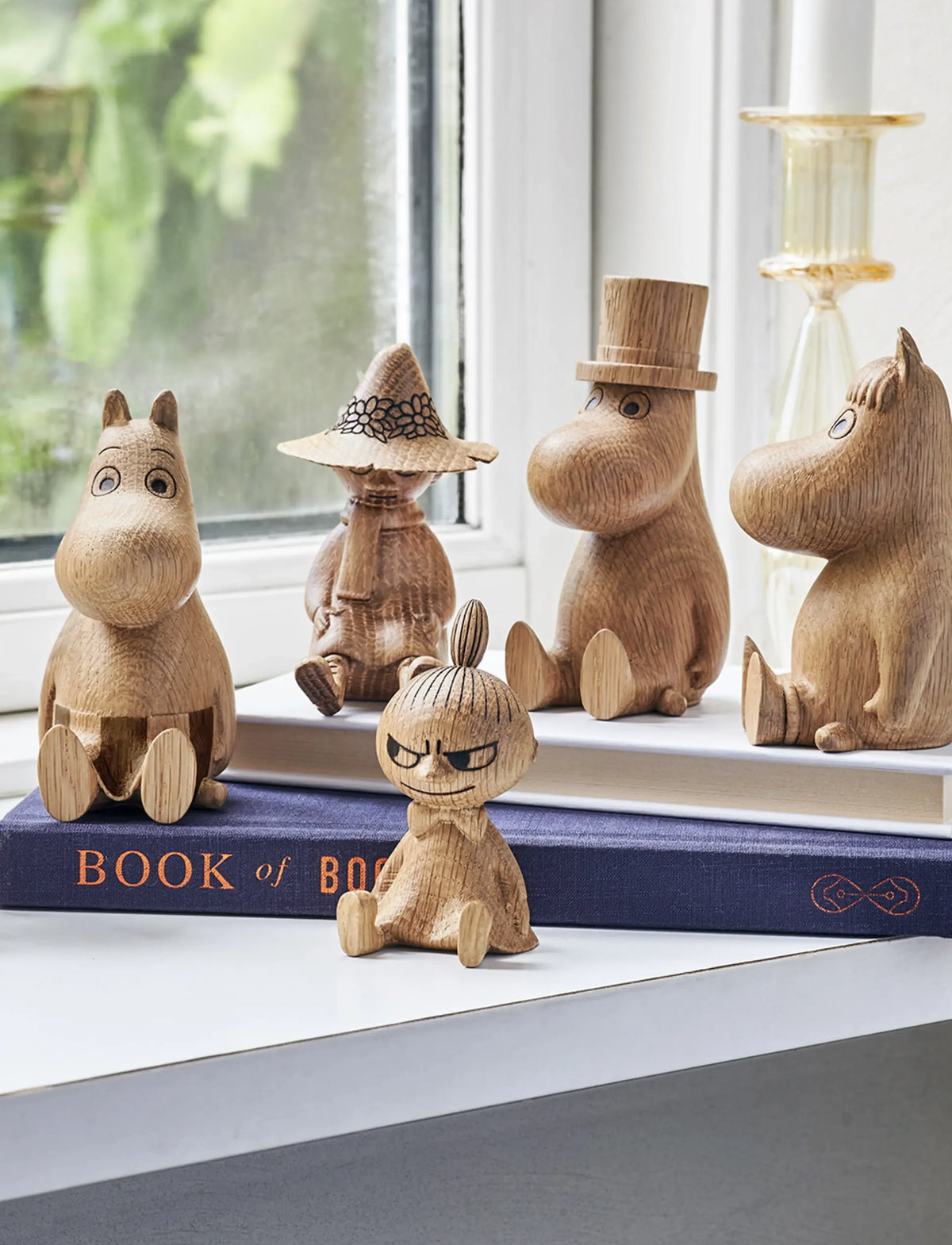 Figurka drewniana Mała Mi 8 cm - Dsignhouse