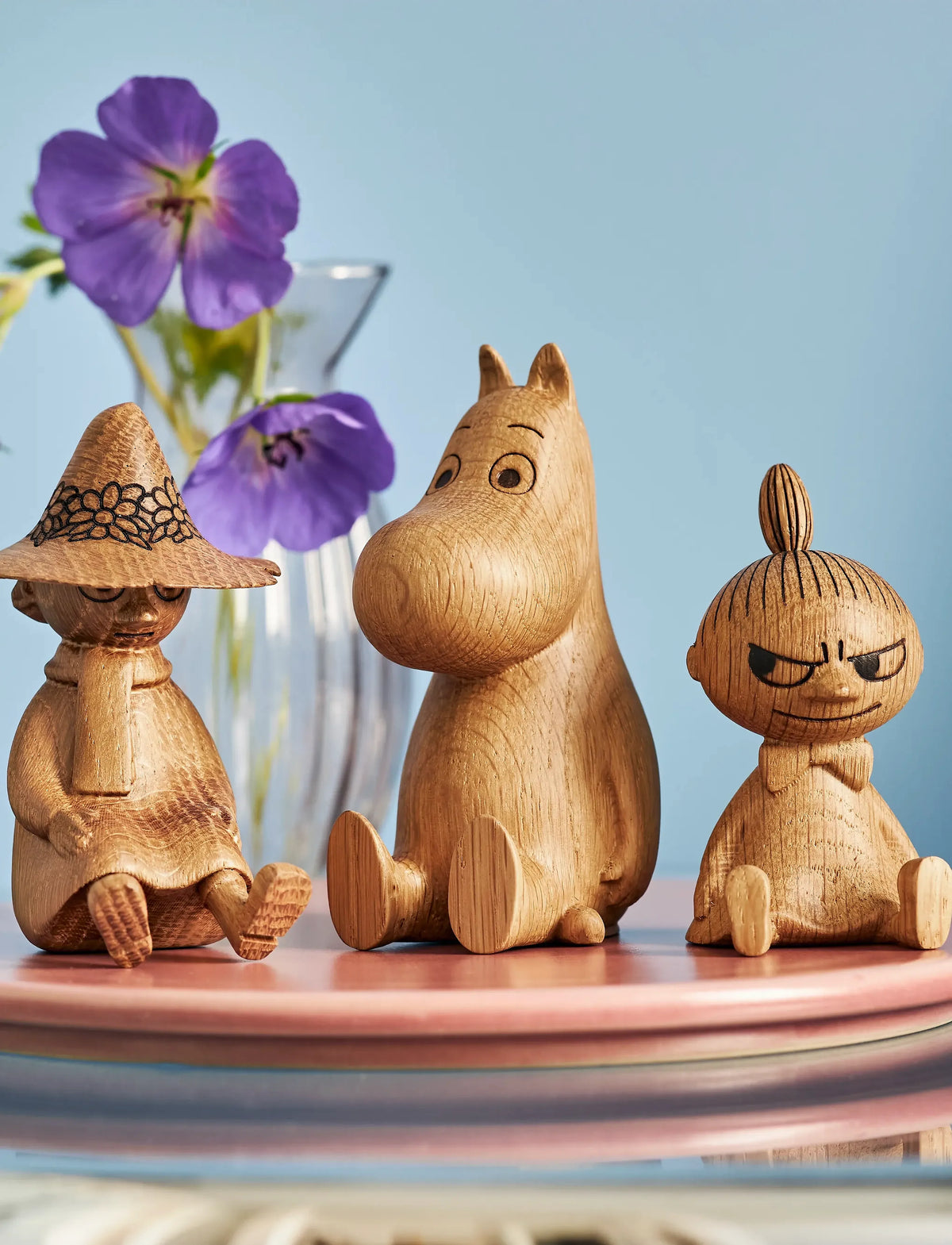 Figurka drewniana Mała Mi 8 cm - Dsignhouse