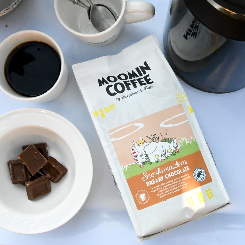 Kawa mielona Moomin Coffee Migotka (czekoladowa) 250g Bergstrands