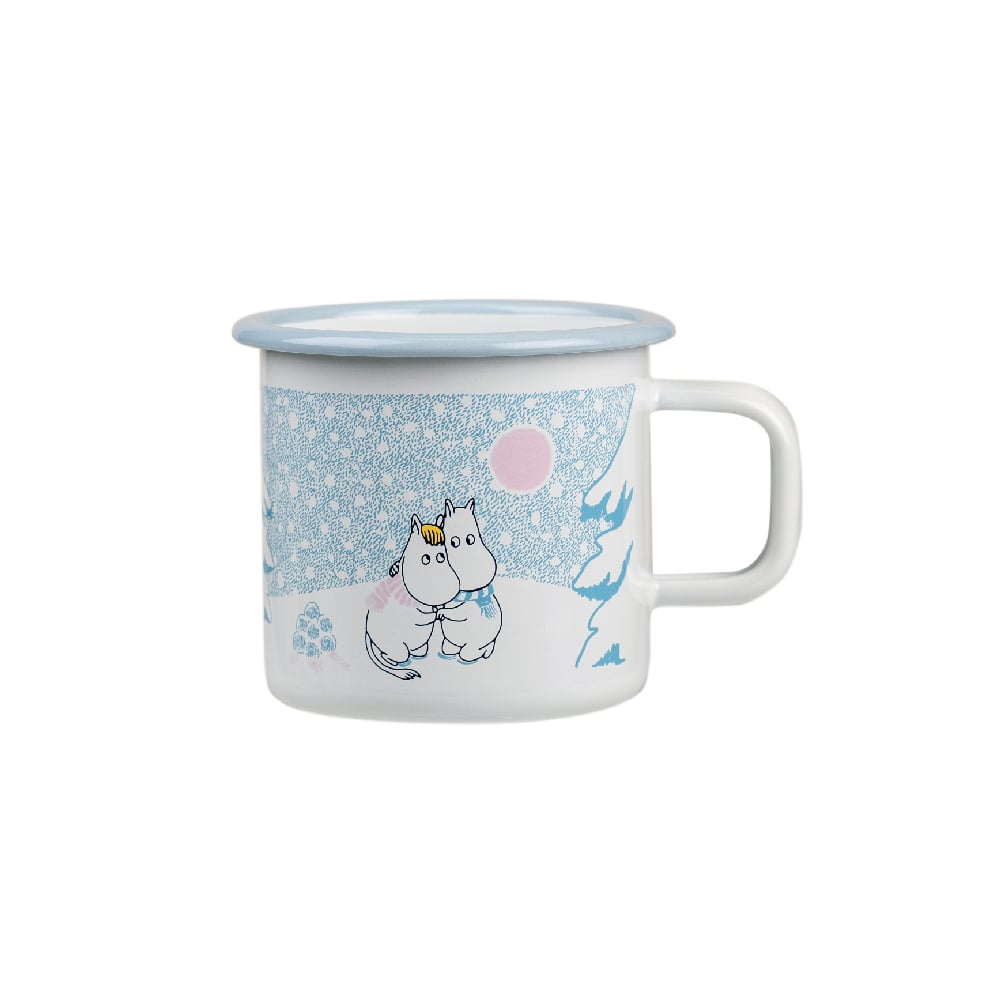 Kubek emaliowany 370ml Let it snow Muurla