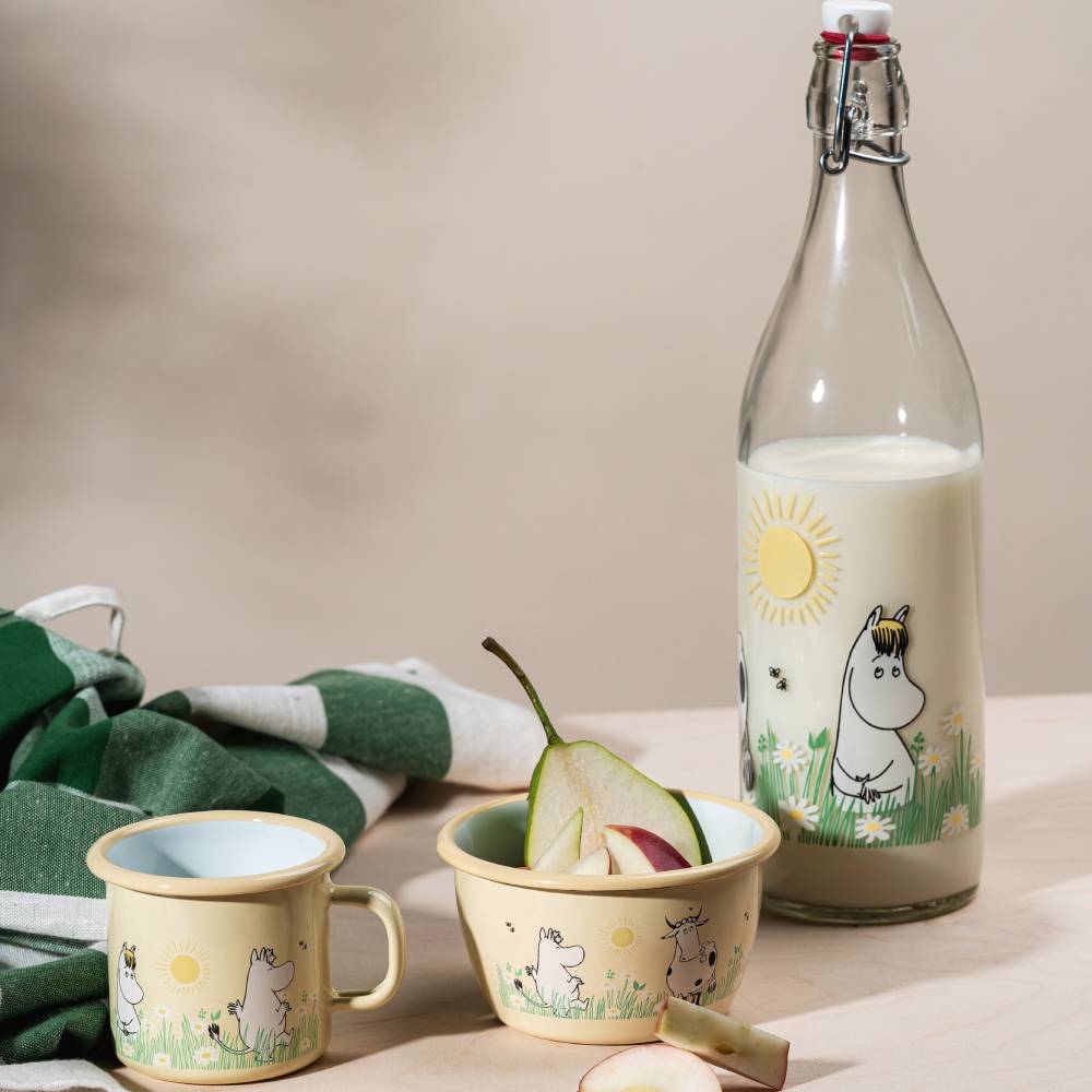 Kubek emaliowany 250ml Muminki na łące Muurla