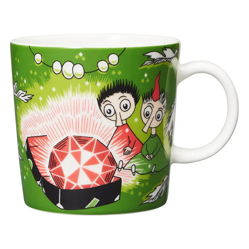 Zestaw 2 szt. kubków porcelanowych 300ml Topik i Topcia i Czarnoksiążnik - Moomin Arabia