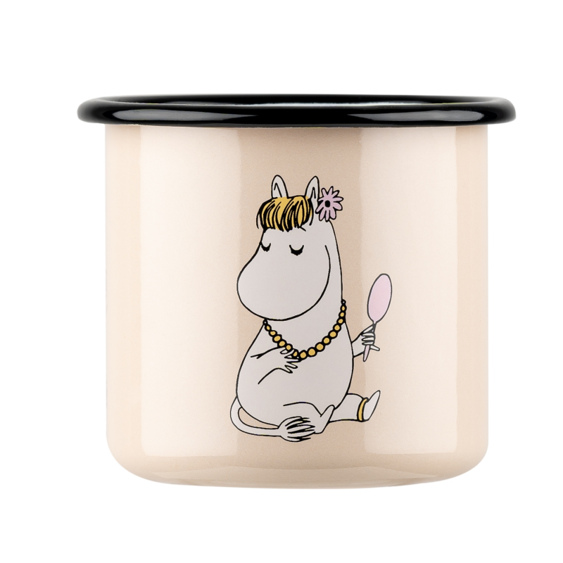Kubek emaliowany 370ml Migotka (beżowy) Muurla