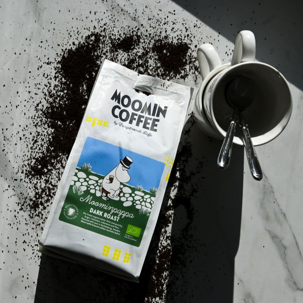 Kawa mielona Moomin Coffee Tata Muminka (ciemno-palona) 250g Bergstrands