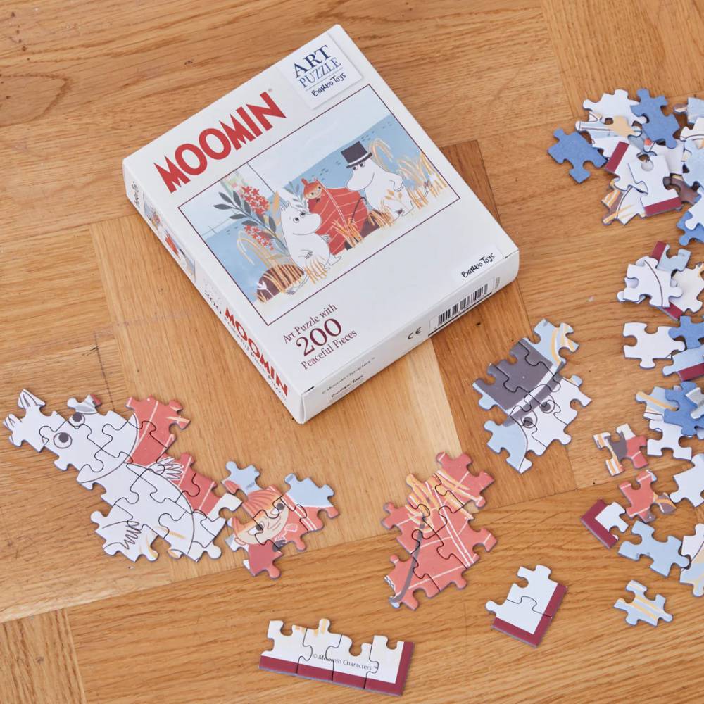 Puzzle Muminki 200 el. Na łodzi Barbo Toys