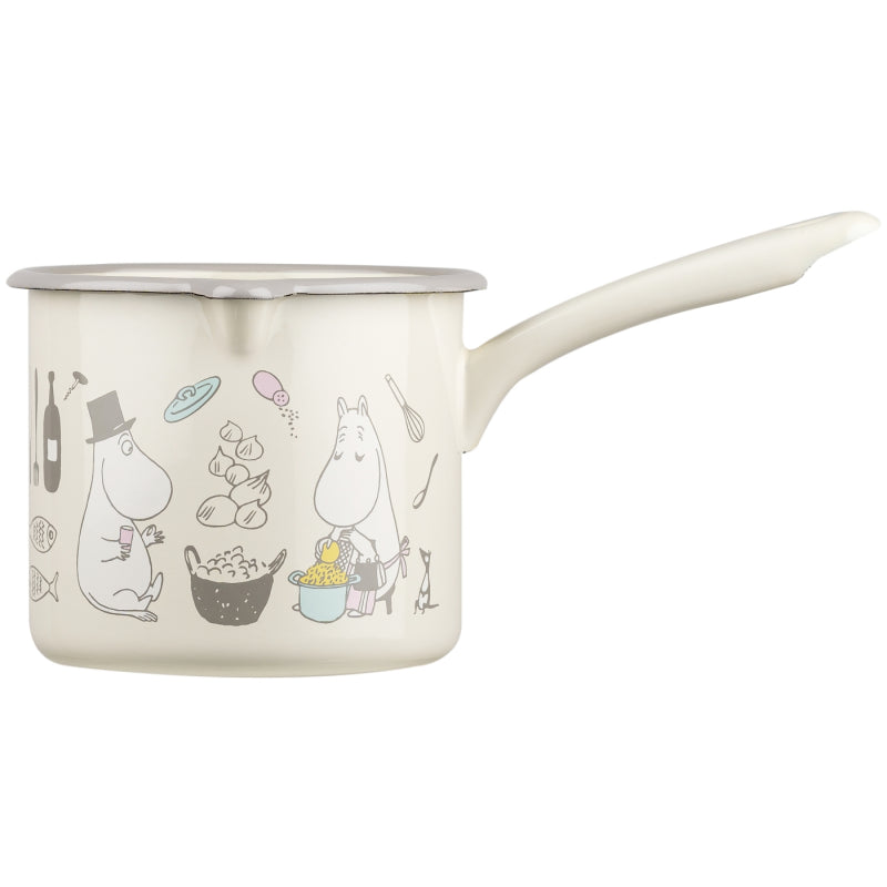 Rondel emaliowany 1300 ml Muminki Bon Apetit Muurla