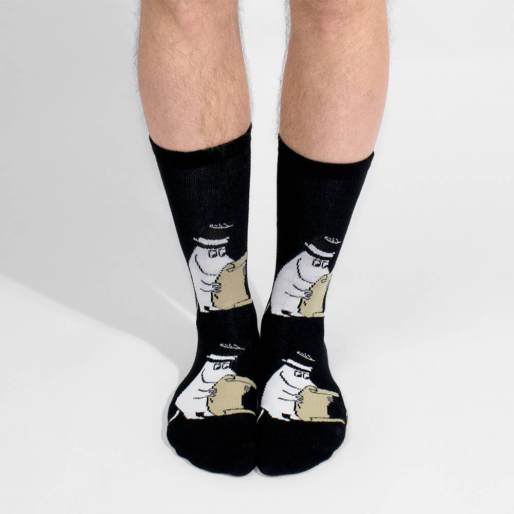 Skarpety Tata Muminka Retro czarne 40-45 NordicBuddies